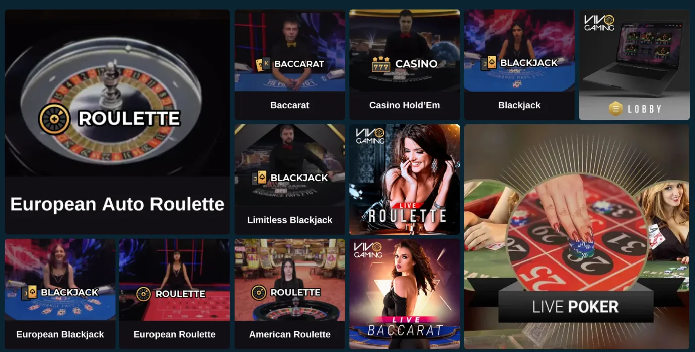 Dendera Casino Live Casino Games Dendera Casino juegos de casino en vivo con ruleta, blackjack y baccarat